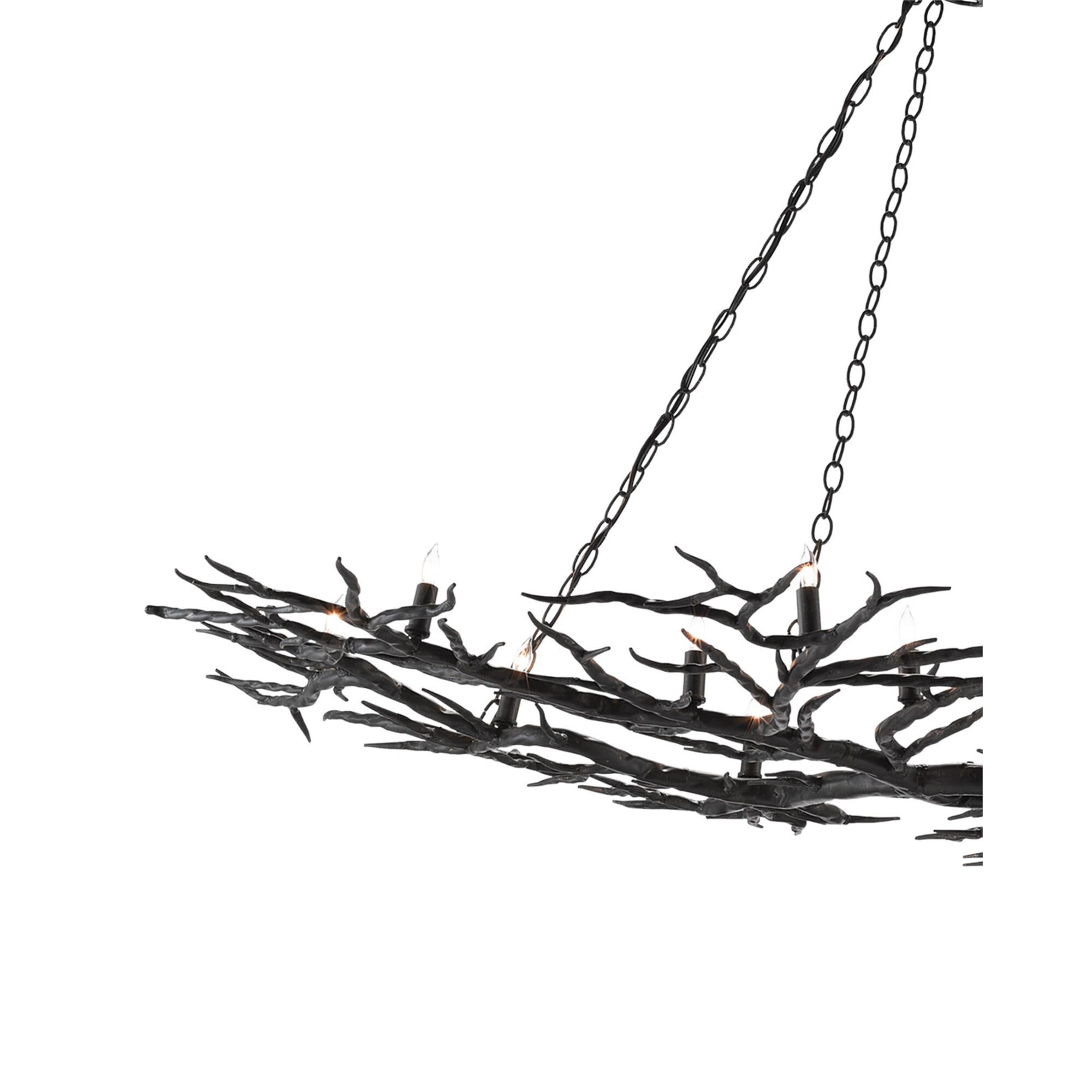 Rainforest 74 Inch 14 Light Chandelier,